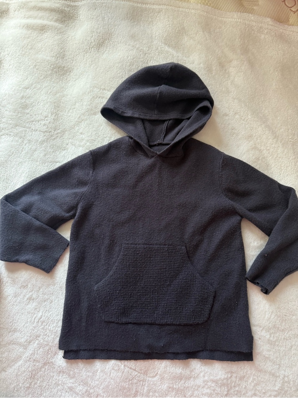 Zara kids Hooded Knit Pullover Shirt